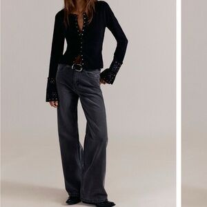 Free People We The Free Tinsley Baggy High-Rise Jeans